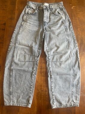 We The Free Good Luck Barrel Jeans